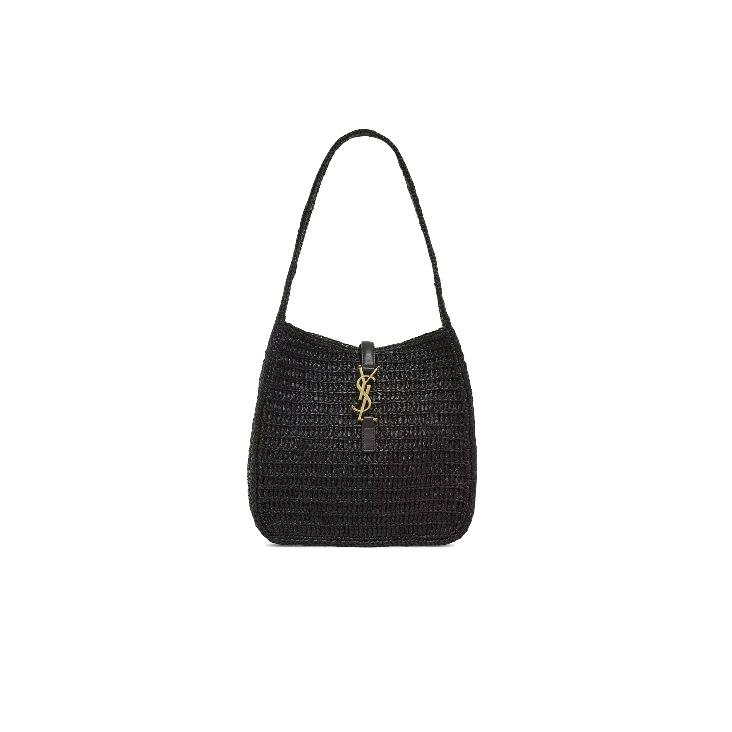 YSL LE 5 À 7 SUPPLE SMALL IN RAFFIA 713938 (23*22*8.5cm)